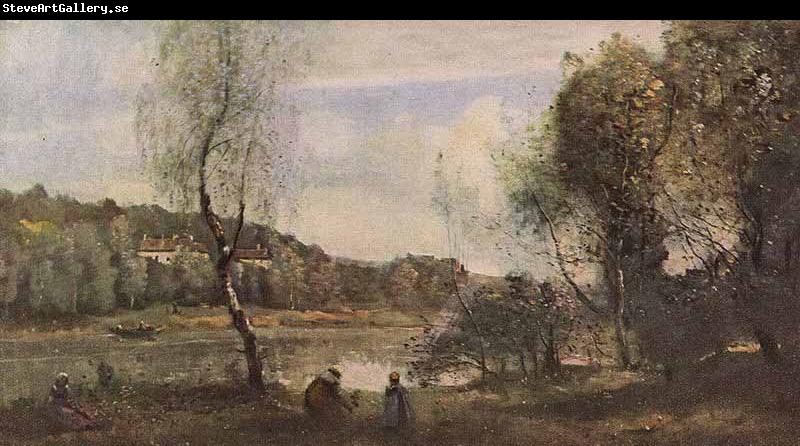 Jean-Baptiste Camille Corot Teich von Ville-d'Avray